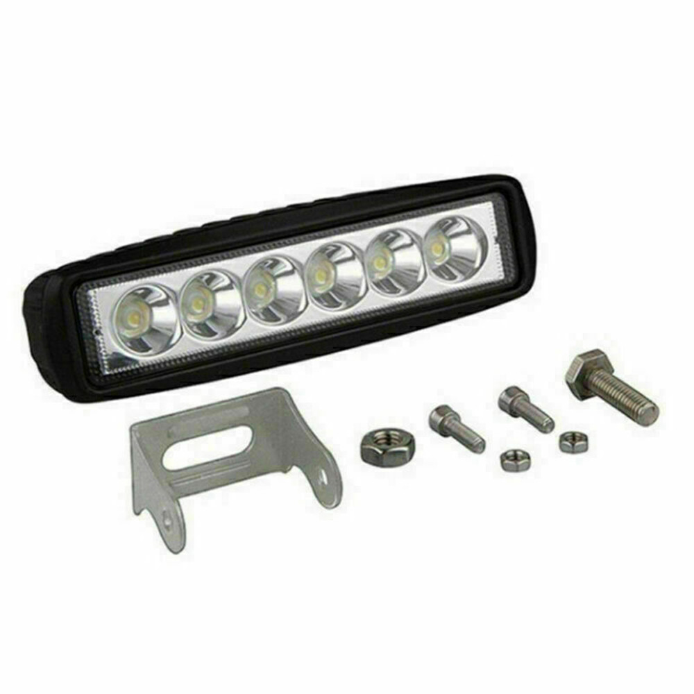 2X 6 inches Off Road 18W LED Fog DRL Lamp Work Light Bar 12V SUV 2X 6 inches Off Road 18W LED Fog DRL Lamp Work Light Bar 12V SUV